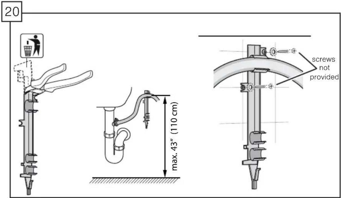 BOSCH SHP878ZP5N - Drain Connection - 1