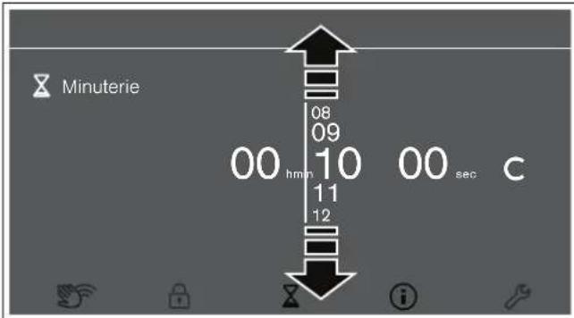 GAGGENAU CX480100 - Réglage de la durée - 1