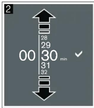 GAGGENAU CX480100 - Impostazione della durata - 2
