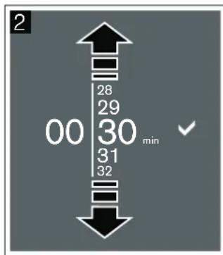 GAGGENAU CX480100 - Réglage de la durée - 2