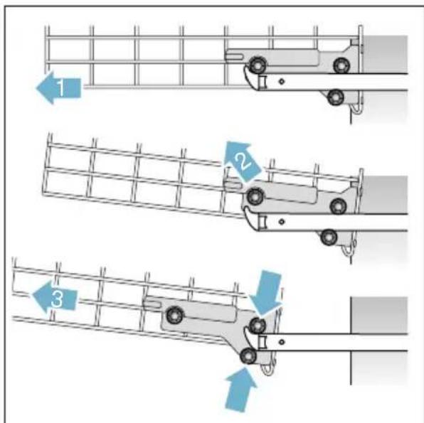 BOSCH SHXM4AY56N - Removing upper rack 22 - 1