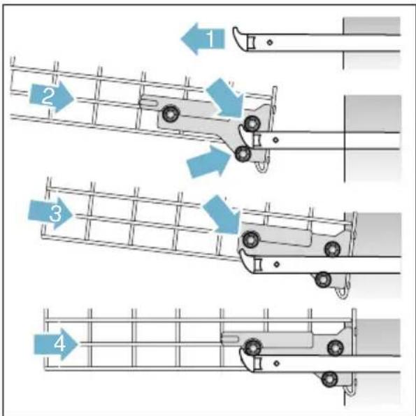 BOSCH SHXM4AY56N - Installing upper rack 22 - 1