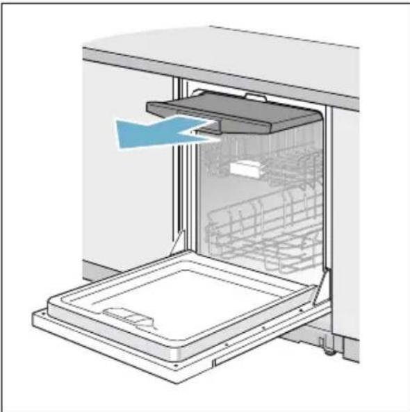 BOSCH SHXM4AY56N - Retirer/installer le troisième panier - 1