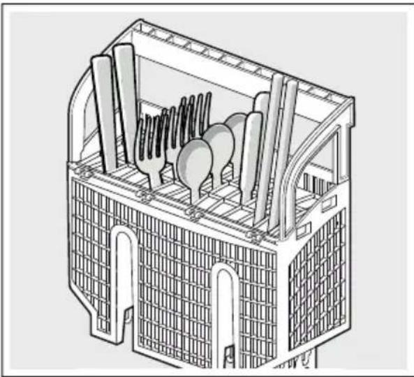 BOSCH SHXM4AY56N - Panier d'ustensiles - 1