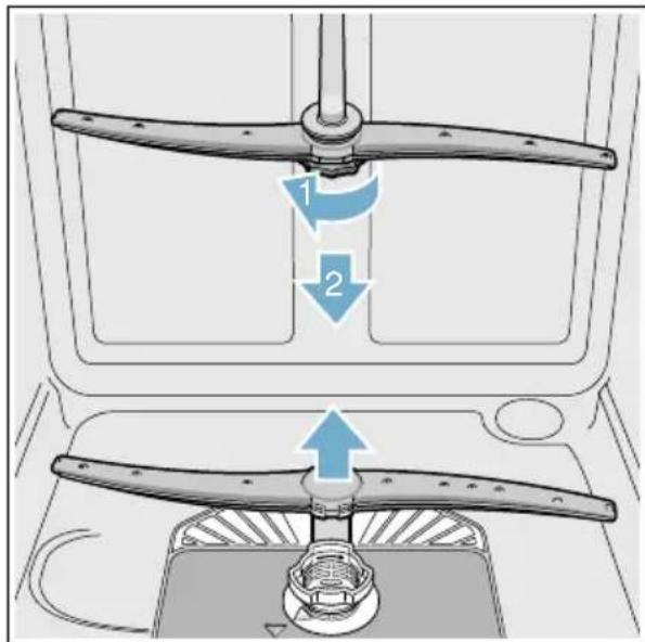 BOSCH SHXM4AY56N - Spray arms - 1