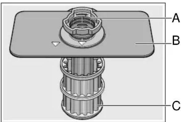 BOSCH SHXM4AY56N - Filter components - 1
