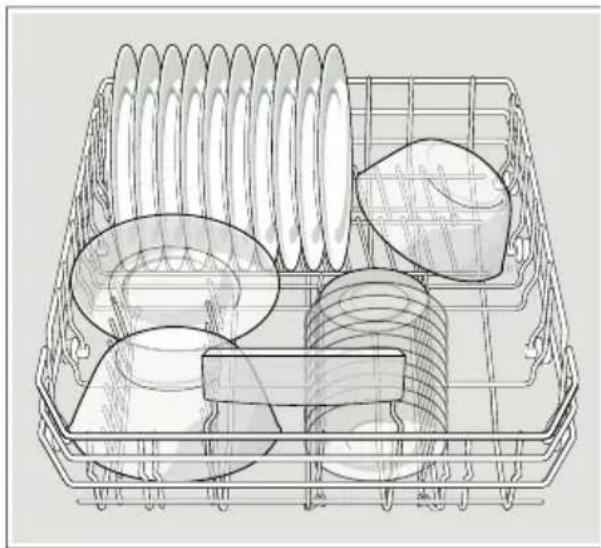 BOSCH SHXM4AY56N - Additional loading pattern - 1