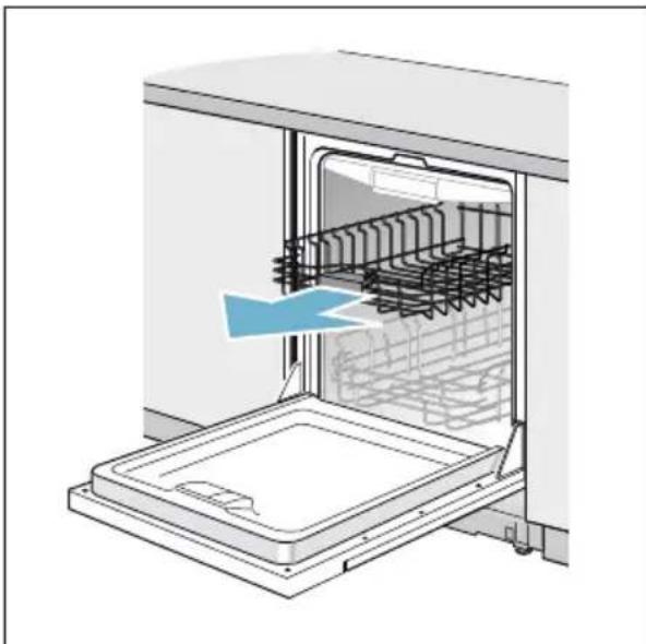 BOSCH SHXM4AY56N - Removing/Installing upper rack with Rackmatic® - 1