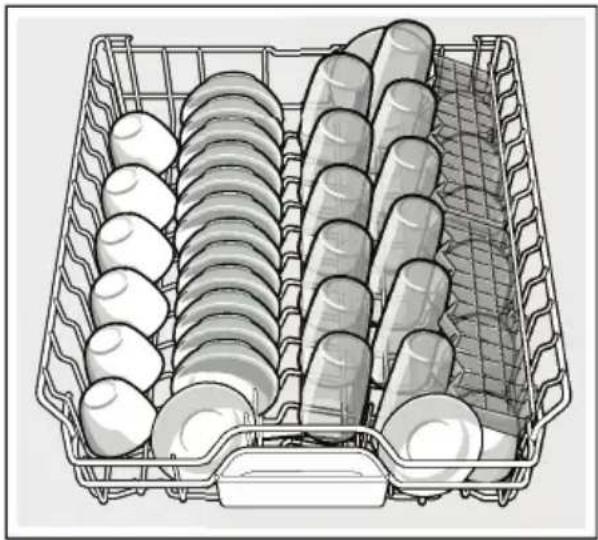 BOSCH SHXM63W55N - place setting - 2