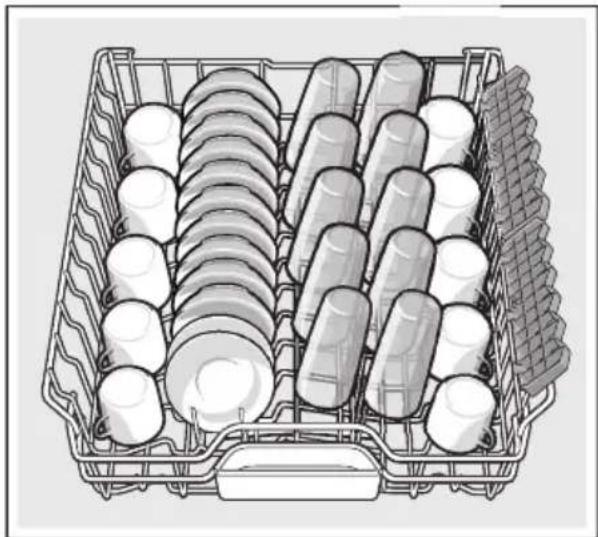 BOSCH SHXM63W55N - place setting - 2