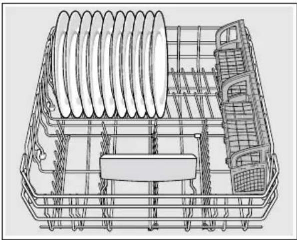 BOSCH SHXM63W55N - Réglage de la hauteur du panier - 1