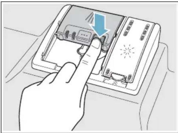 BOSCH SHXM63W55N - Ajout de détergent - 1