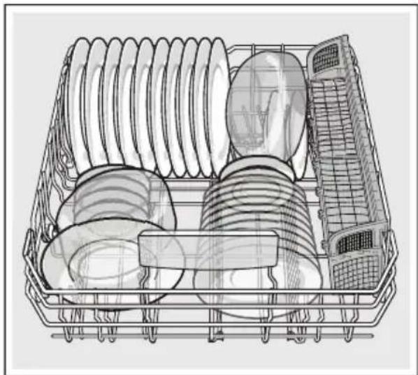 BOSCH SHXM63W55N - place setting - 1