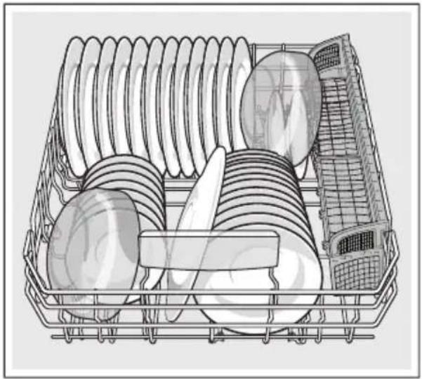 BOSCH SHXM63W55N - place setting - 1