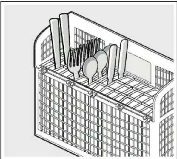 BOSCH SHXM63W55N - Long silverware basket - 2