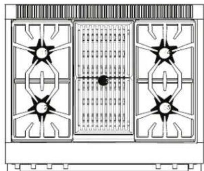 THERMADOR PRG486WDG - Descripción de los tableros de control - 3