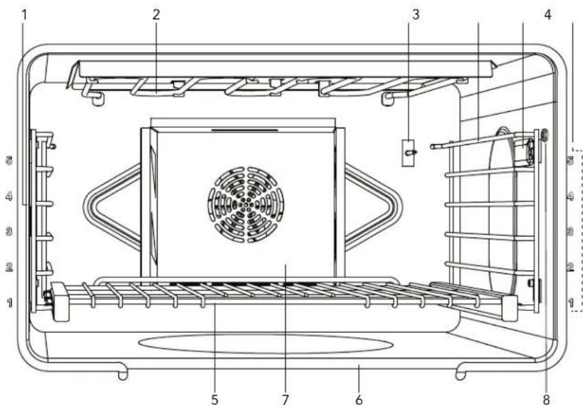 THERMADOR PRG486WDG - Dual fuel oven(s) interior - 2