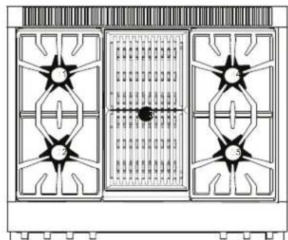 THERMADOR PRG486WDG - Description des tableaux de commande - 3