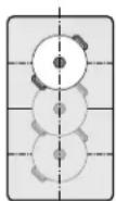 THERMADOR PRD48WISGU - Diametre équivalent à 5 po (13 cm) ou inférieure - 1