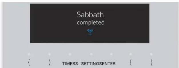 THERMADOR PRG486WDH - To set Sabbath on models with a digital display - 3