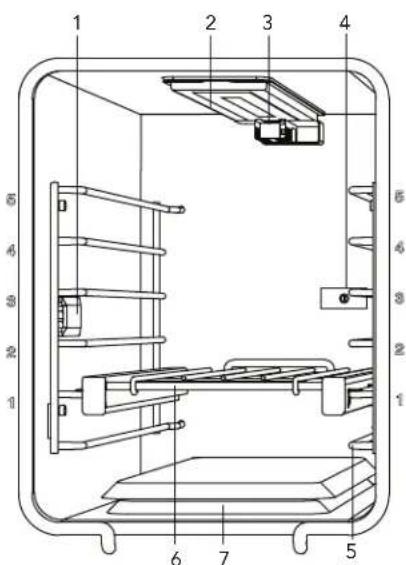 THERMADOR PRG486WDH - Intérieur du four à gaz - 1
