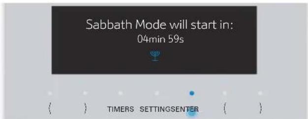 THERMADOR PRG486WDH - To set Sabbath on models with a digital display - 2