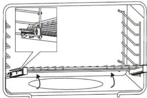 THERMADOR PRG486WDH - Comment placer la grille Full Access® dans le four - 1