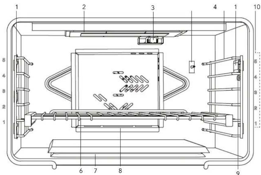 THERMADOR PRG486WDH - Intérieur du four à gaz - 2