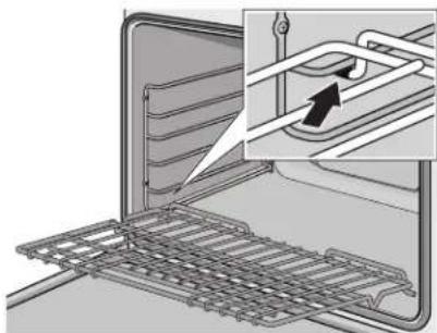 THERMADOR PRG486WDH - Introducir la rejilla plana en elorno - 1