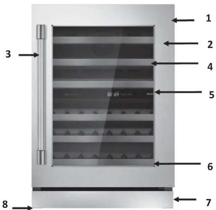 THERMADOR T24UW920LS - Conocer su electrodoméstico - 1