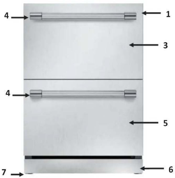 THERMADOR T24UR910DS - Getting to know the appliance - 1
