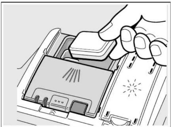 THERMADOR DWHD771WFM - Adding detergent - 2