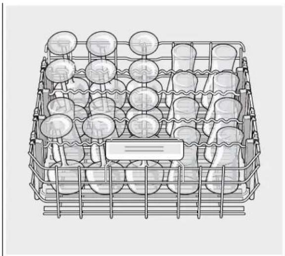 THERMADOR DWHD771WFM - Chargement avec divers types de verres - 1