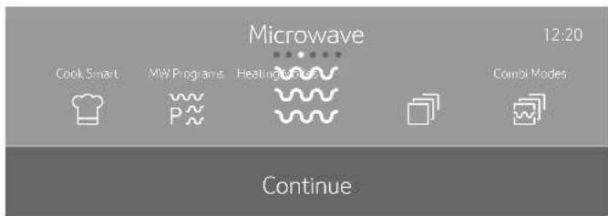 THERMADOR MC30WS - Setting the microwave - 1