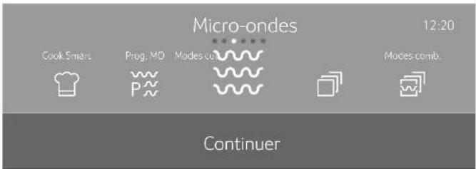 THERMADOR MC30WS - Réglage du micro-ondes - 1