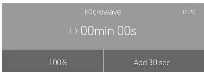 THERMADOR MC30WP - Setting the microwave - 1