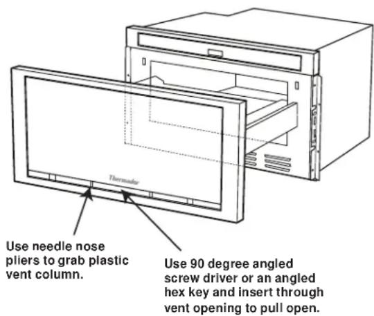 THERMADOR MD24WS - Note: - 1