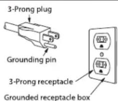 THERMADOR MD24WS - GROUNDING INSTRUCTIONS - 1