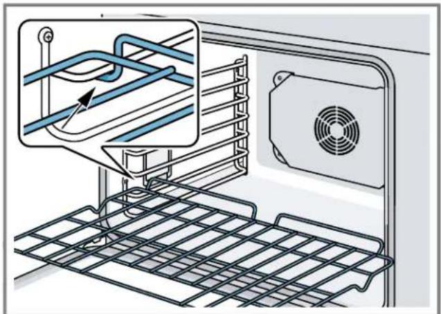 THERMADOR MEDS301WS - Insertion de la grille métallique - 1