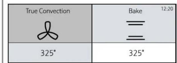 THERMADOR MEDS301WS - Setting the heating mode and temperature - 1