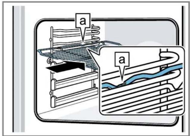 THERMADOR MEDS301WS - Insertion de la grille métallique - 1