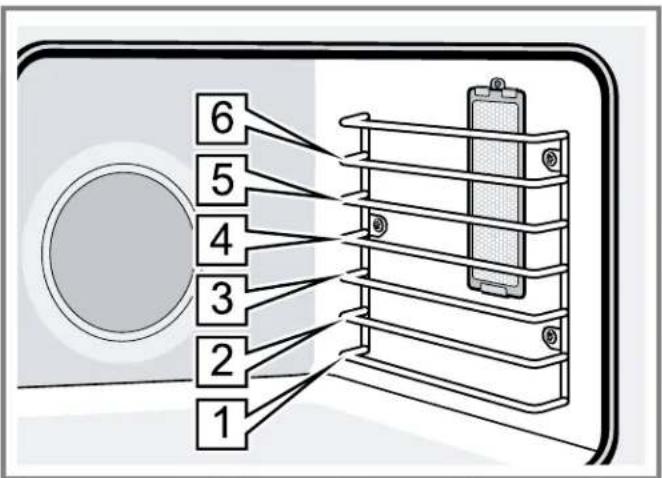 THERMADOR MEDS301WS - Rack positions - 1