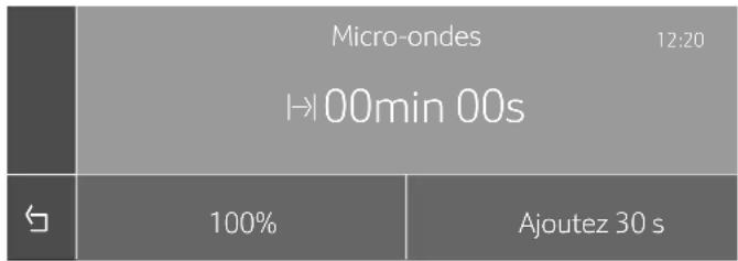THERMADOR MB30WP - Réglage du micro-ondes - 2
