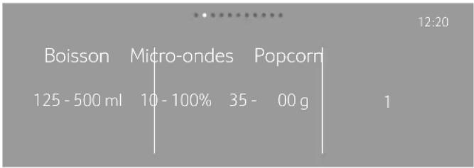 THERMADOR MB30WP - Réglage du micro-ondes - 1