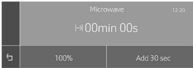 THERMADOR MB30WP - Setting the microwave - 2