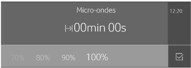 THERMADOR MB30WP - Réglage du micro-ondes - 3