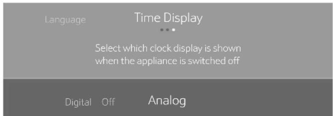 THERMADOR MB30WP - Setting the time display - 1