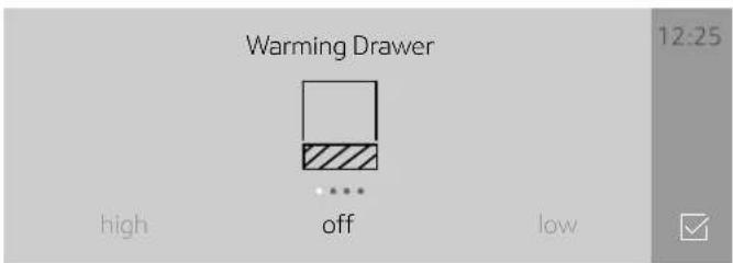 THERMADOR MED301RWS - Setting the Warming Drawer - 1