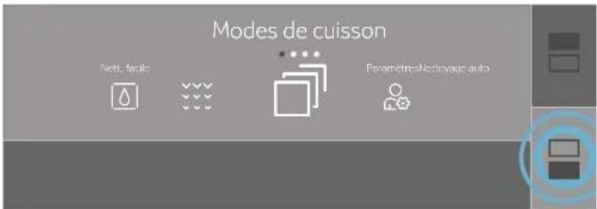 THERMADOR MED301RWS - Dans certains cas, on vous offre d'autres options de navigation dans le menu : - 1