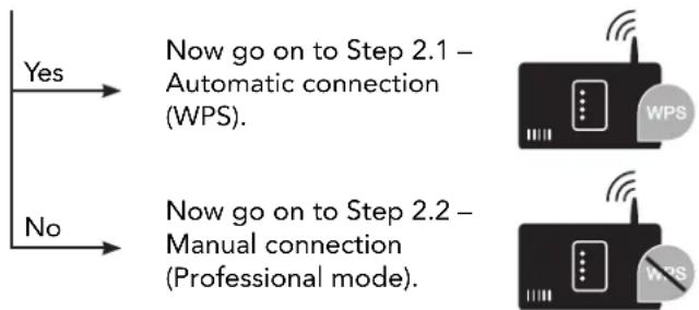 THERMADOR HMIB36WS - Step 2 (initial start-up): Connecting your hood to your home network (Wi-Fi) - 1